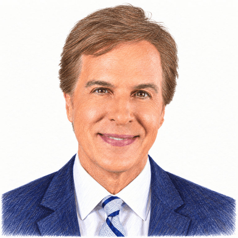Colored pencil portrait of Robert Kovacik