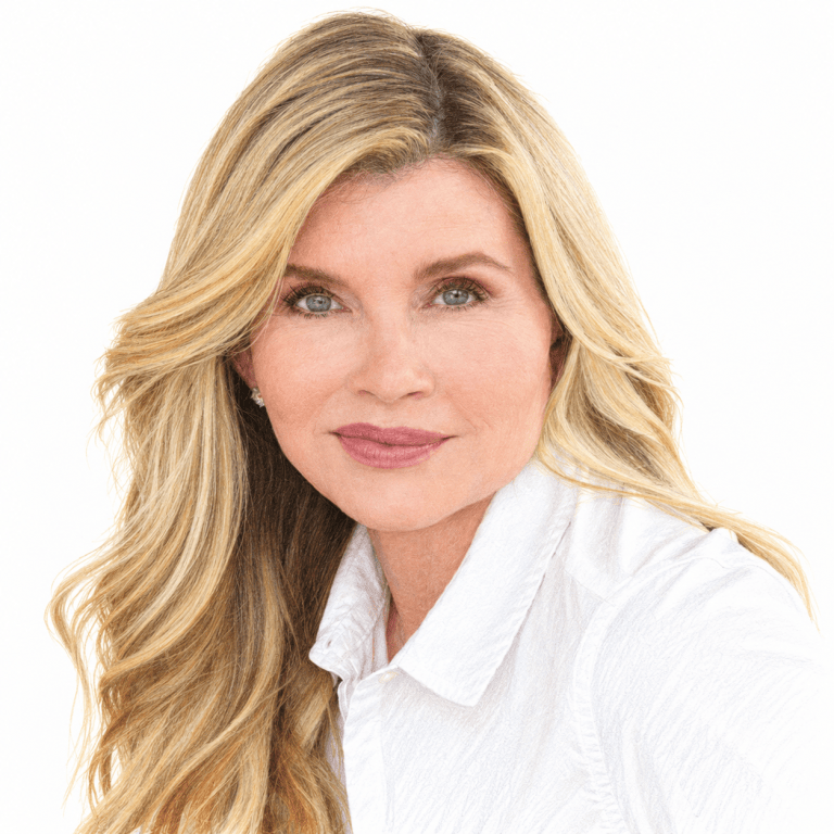 Colored pencil portrait of Nadine Macaluso, PhD
